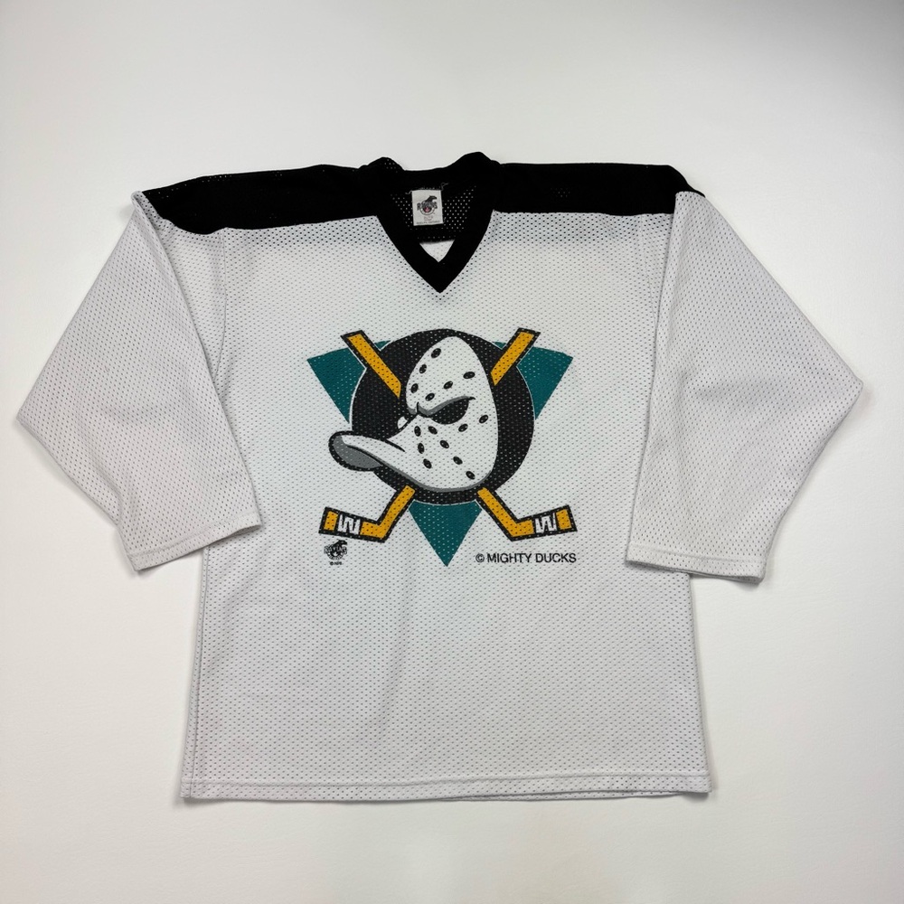 VTG 90’s NHL Anaheim Mighty Ducks Hockey Jersey Size XL